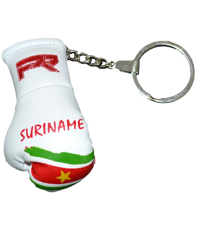 Punch Round Bokshandschoen Sleutelhanger Suriname