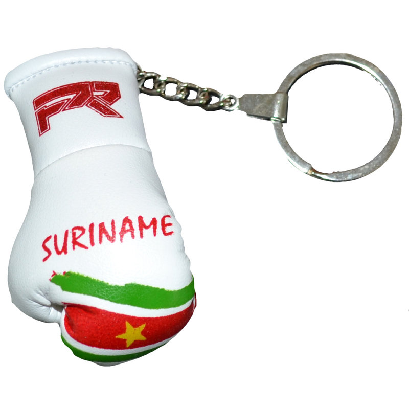 PunchR™  Punch Round Bokshandschoen Sleutelhanger Suriname