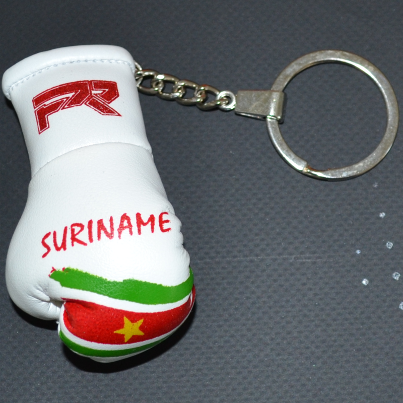 PunchR™  Punch Round Bokshandschoen Sleutelhanger Suriname