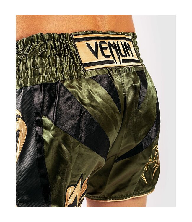 Venum x EIN FC Muay Thai Shorts Khaki Gold