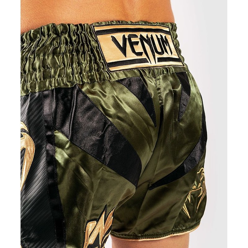 Venum Giant Camo Muay Thai Kickboxing Shorts Khaki Goud XS - Kids 7/8 ans, Jeans