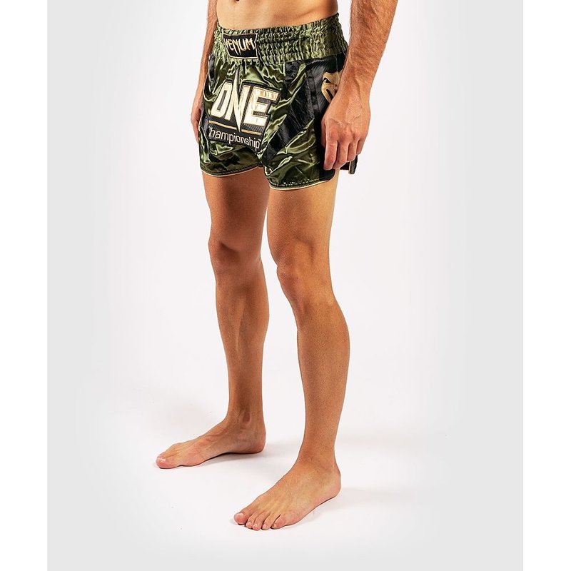 Venum Venum x EIN FC Muay Thai Shorts Khaki Gold