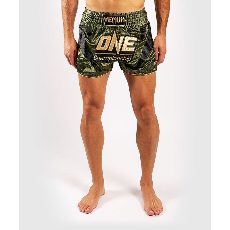 Venum Venum x ONE FC Muay Thai Short Khaki Gold