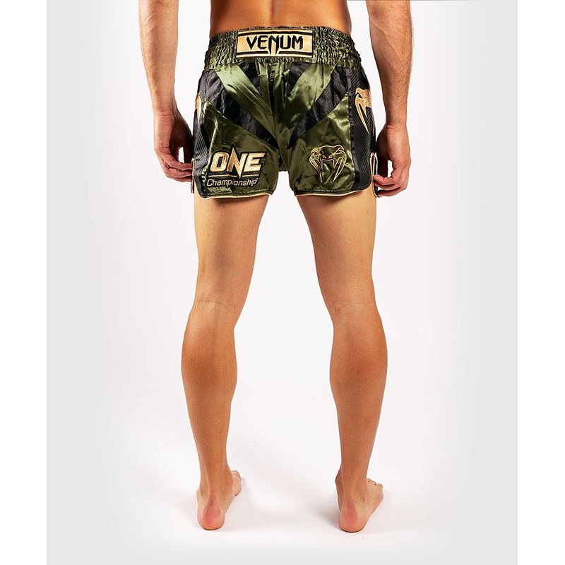 Venum Venum x EIN FC Muay Thai Shorts Khaki Gold