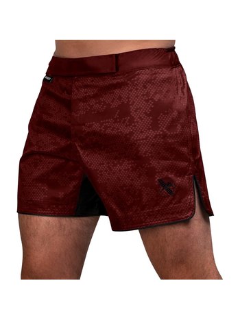 Hayabusa Hayabusa Hex Hybrid Fight Shorts Burgundy