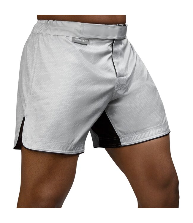 Hayabusa Hex Hybrid Fight Shorts White