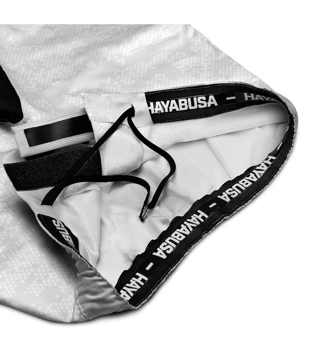 Hayabusa Hex Hybrid Fight Shorts White