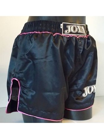 Joya Joya Damen Kickboxing Shorts Fighter Schwarz Rosa