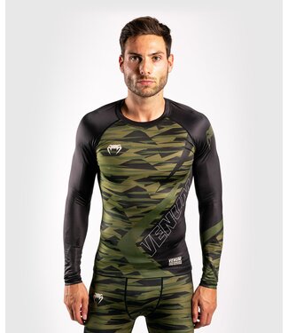 Venum Venum Contender 5.0 Rashguards L/S Khaki Green Camo