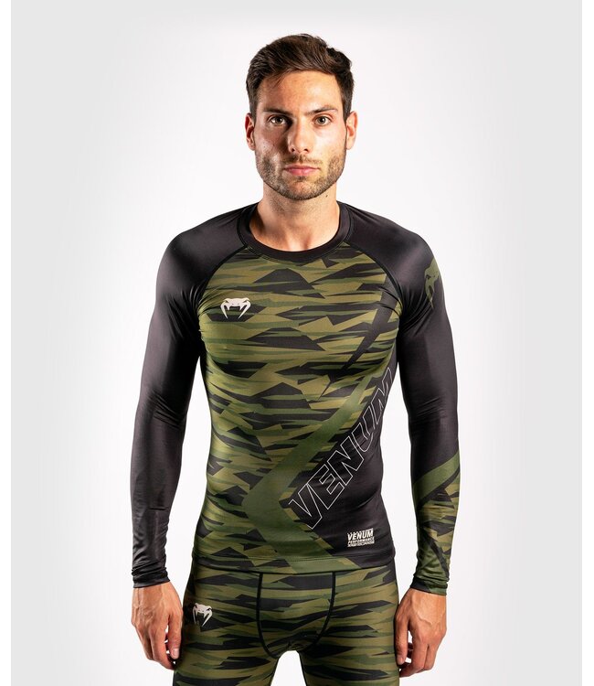 Venum Venum Contender 5.0 Rashguards L/S Khaki Camo