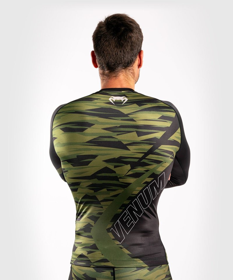 Venum Venum Contender 5.0 Rashguards L/S Khaki Camo