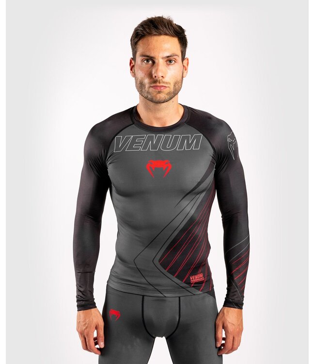 Venum Venum Contender 5.0 Rashguards L/S Black Red