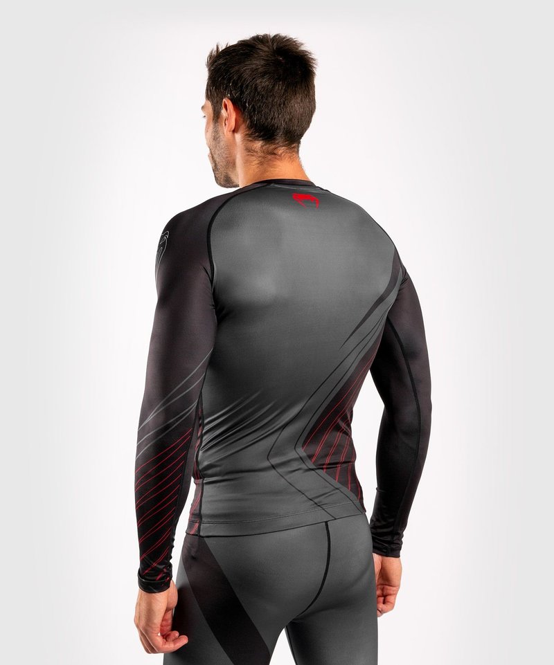 Venum Venum Contender 5.0 Rashguards L/S Black Red