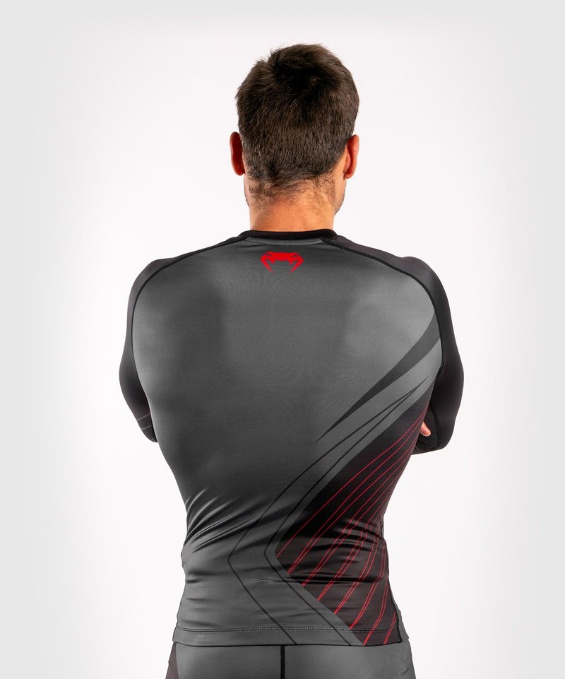 Venum Venum Contender 5.0 Rashguards L/S Black Red