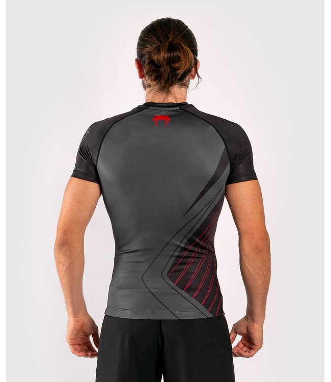 Venum Contender 5.0 Rashguards S/S  Black Red