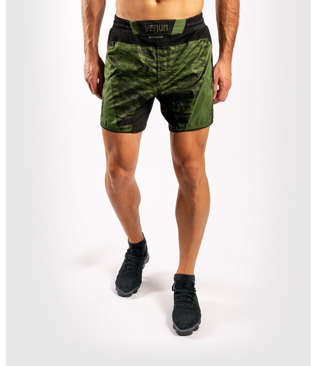 Venum TROOPER Fightshorts Forest Camo Grün