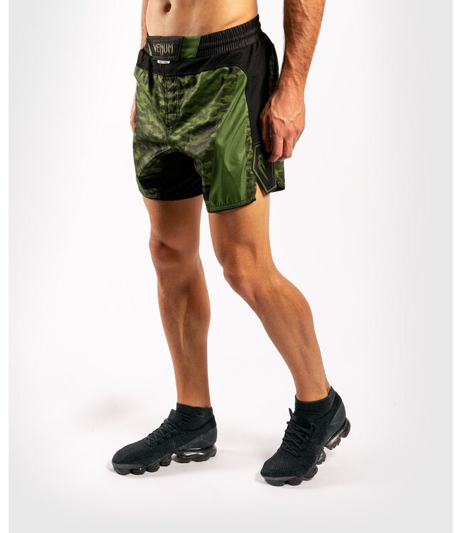 Venum TROOPER Fightshorts Forest Camo Green