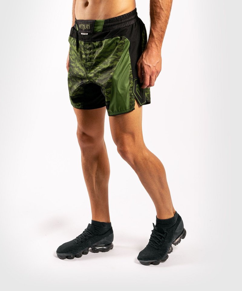 Venum Venum TROOPER Fightshorts Forest Camo Black