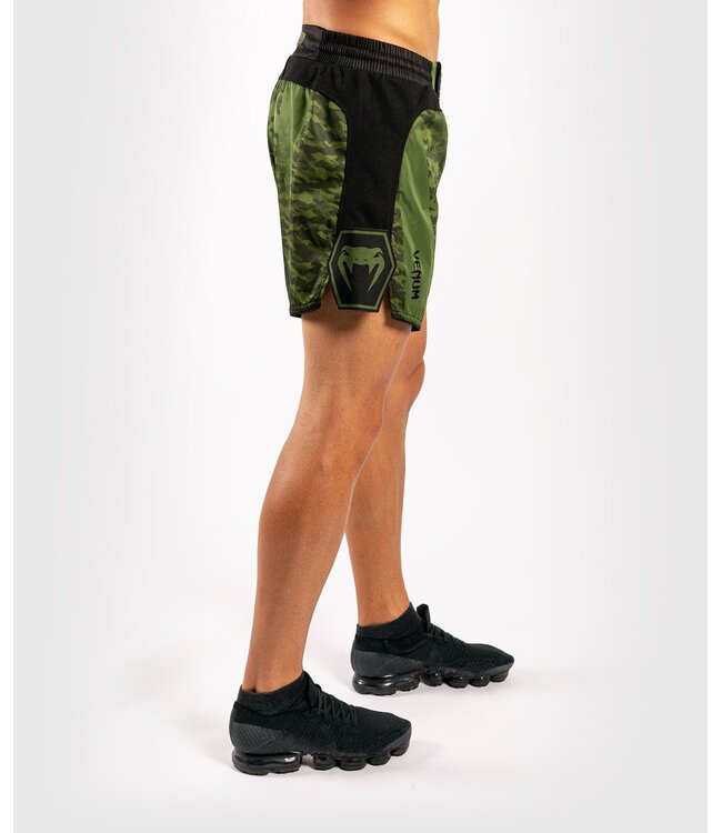 Venum TROOPER Fightshorts Forest Camo Black