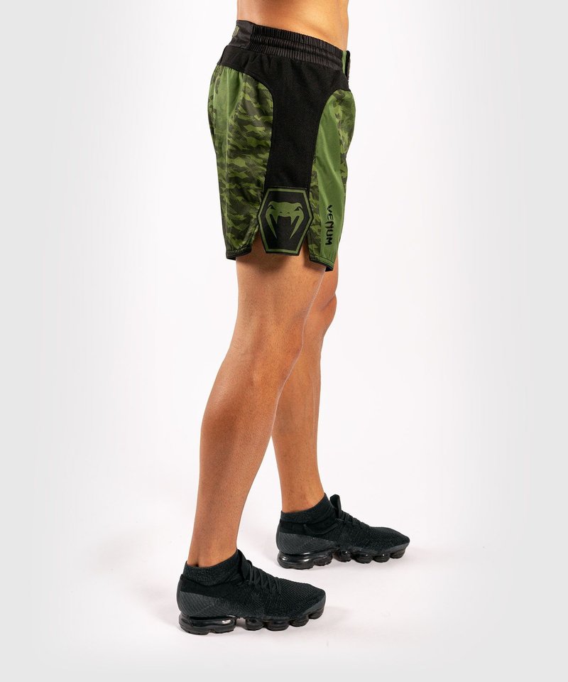 Venum Venum TROOPER Fightshorts Forest Camo Zwart