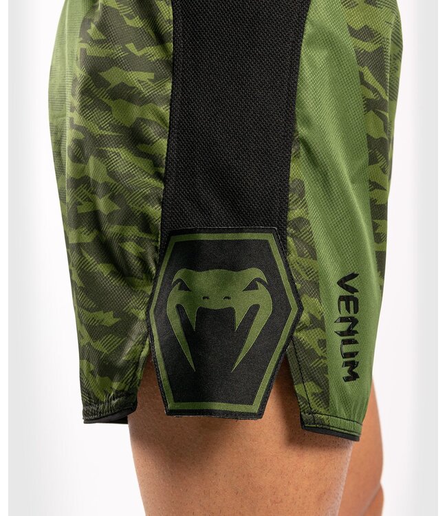 Venum TROOPER Fightshorts Forest Camo Green