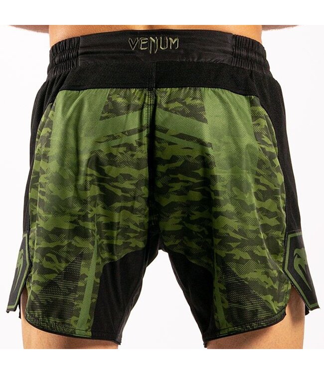 Venum TROOPER Fightshorts Forest Camo Grün
