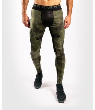 Venum Venum Trooper Spats Tights Forest Camo Black