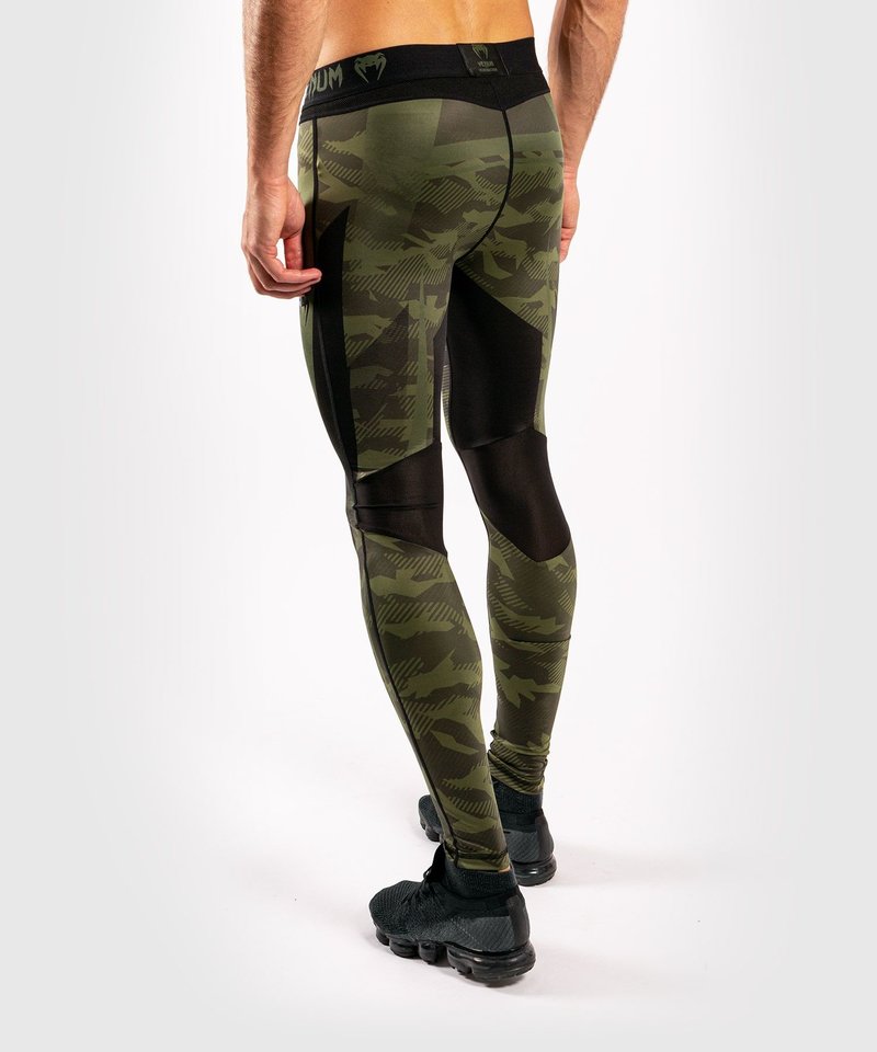 Venum Venum Trooper Legging Tights Forest Camo Zwart