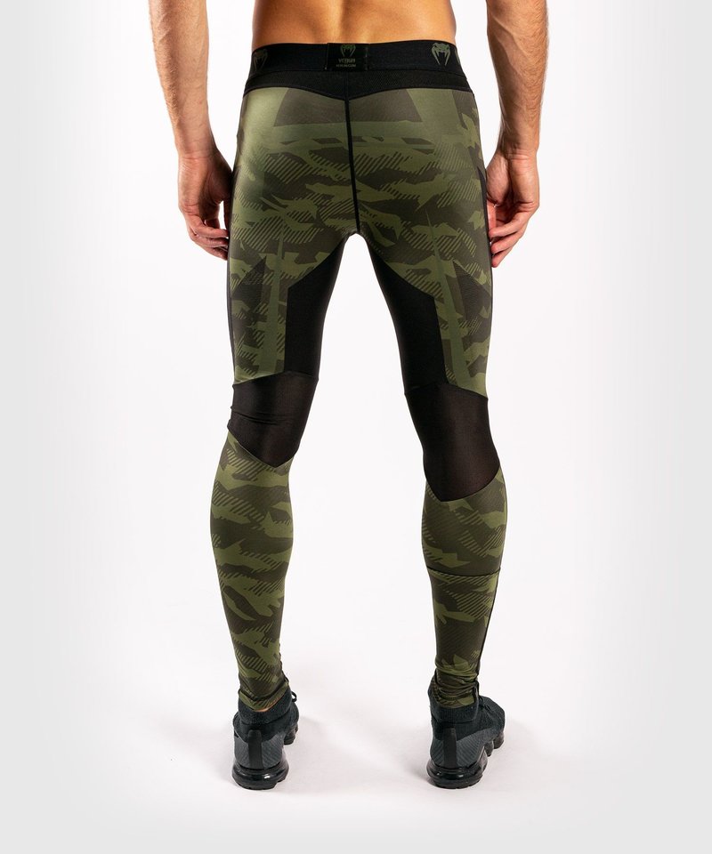 Venum Venum Trooper Legging Tights Forest Camo Zwart