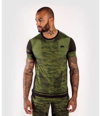 Venum Venum TROOPER T-Shirt Katoen Forest Camo Groen Zwart