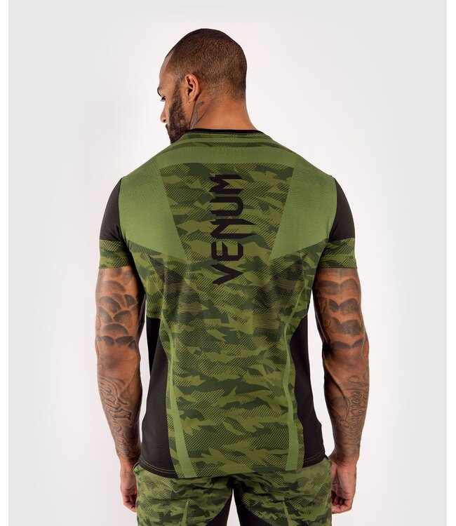 Venum TROOPER T-Shirt Forest Camo Zwart