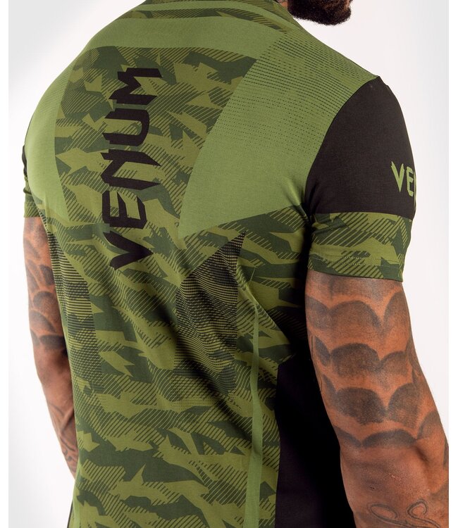 Venum TROOPER T-Shirt Baumwolle Forest Camo Grün Schwarz