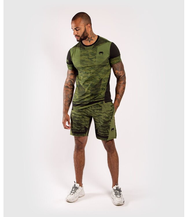 Venum TROOPER T-Shirt Katoen Forest Camo Groen Zwart