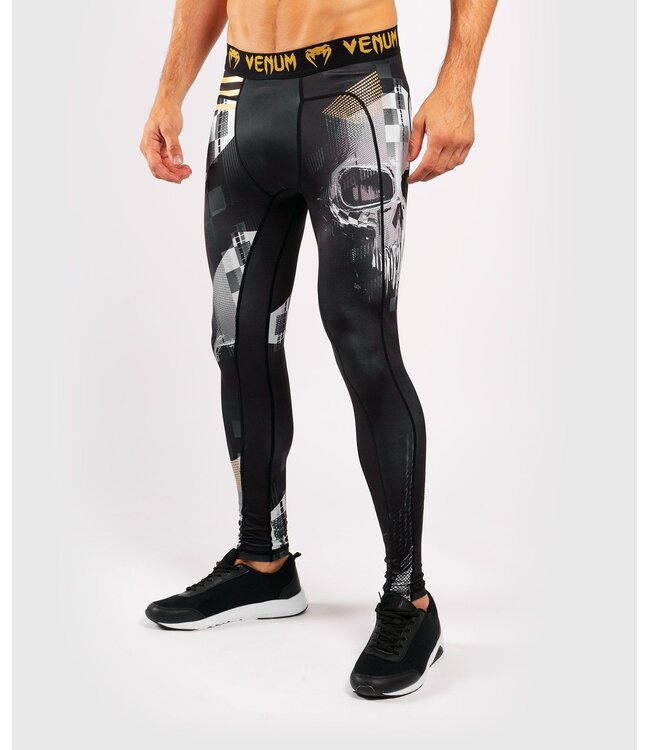 Venum Venum SKULL Spats Tights Black Gold
