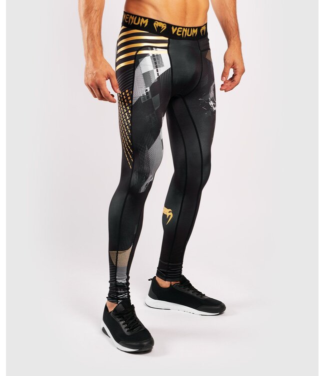 Venum SKULL Spats Tights Black Gold