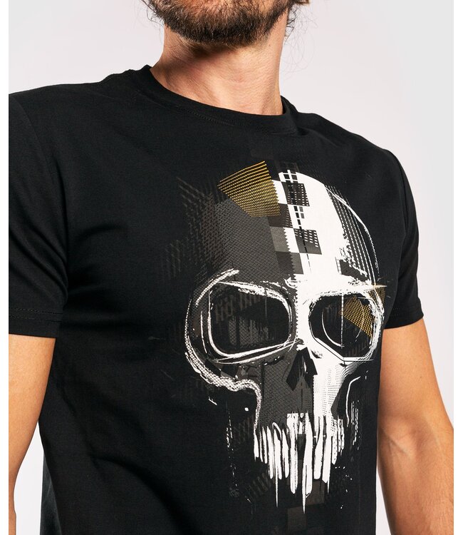 Venum Skull T-shirts Zwart Goud Venum Fightwear