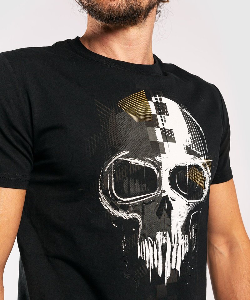 Venum Venum Skull T-Shirts Black Gold Venum Fightwear