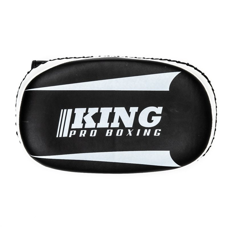 King Pro Boxing King Armpads KPB/REVO KP Thai Pads Black White per Pair