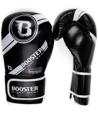 Booster Fightgear Booster Boxhandschuhe BG Premium Striker 1 Schwarz Weiß