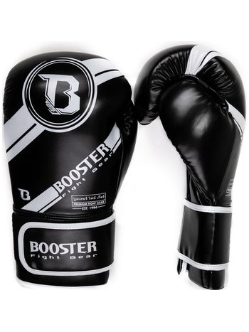 Booster Booster Boxing Gloves BG Premium Striker 1 Black White