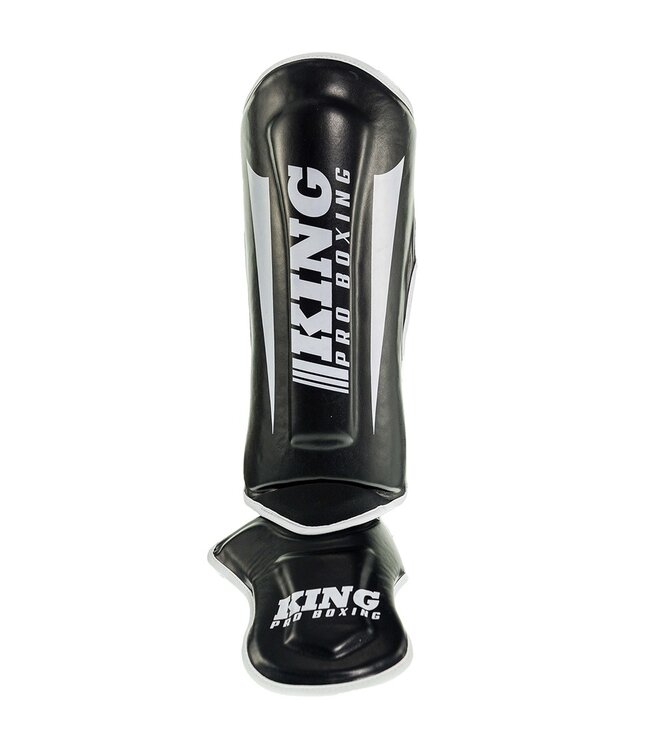 King Pro Boxing Schienbeinschützer KPB SG REVO 1 Schwarz Weiss
