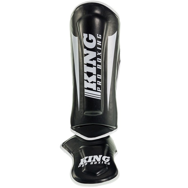 King Pro Boxing King Pro Boxing Scheenbeschermers KPB SG REVO 1 Zwart Wit