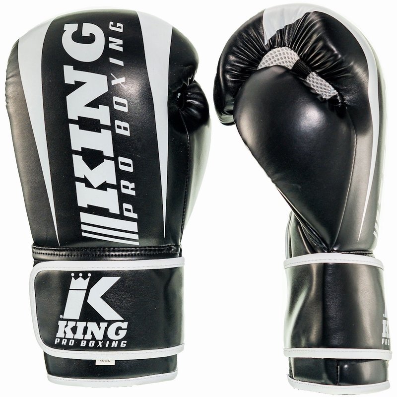 King Pro Boxing King Pro Boxing KPB/REVO 1 Bokshandschoenen Zwart Wit