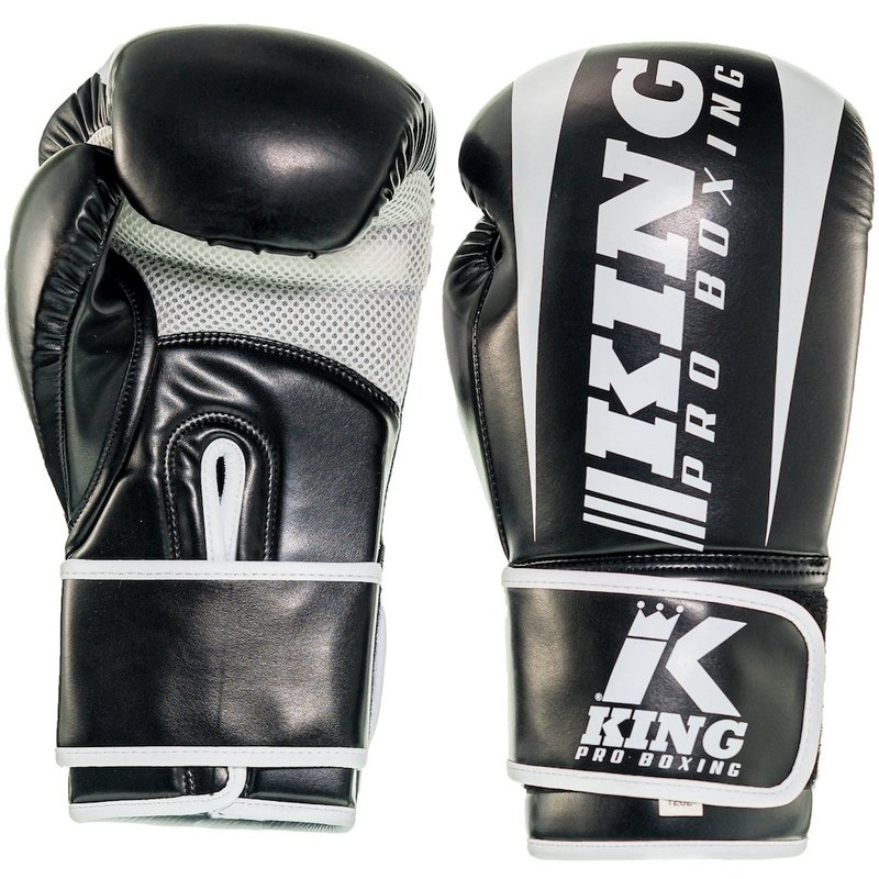 King Pro Boxing King Pro Boxing KPB/REVO 1 Bokshandschoenen Zwart Wit