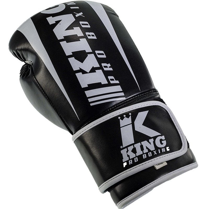 King Pro Boxing King Pro Boxing KPB/REVO 1 Boxhandschuhe Schwarz Weiss