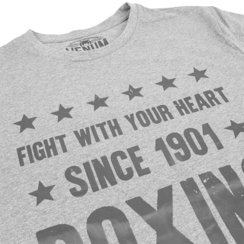 Venum Venum Europe Venum Boxing Origins T Shirt Grey