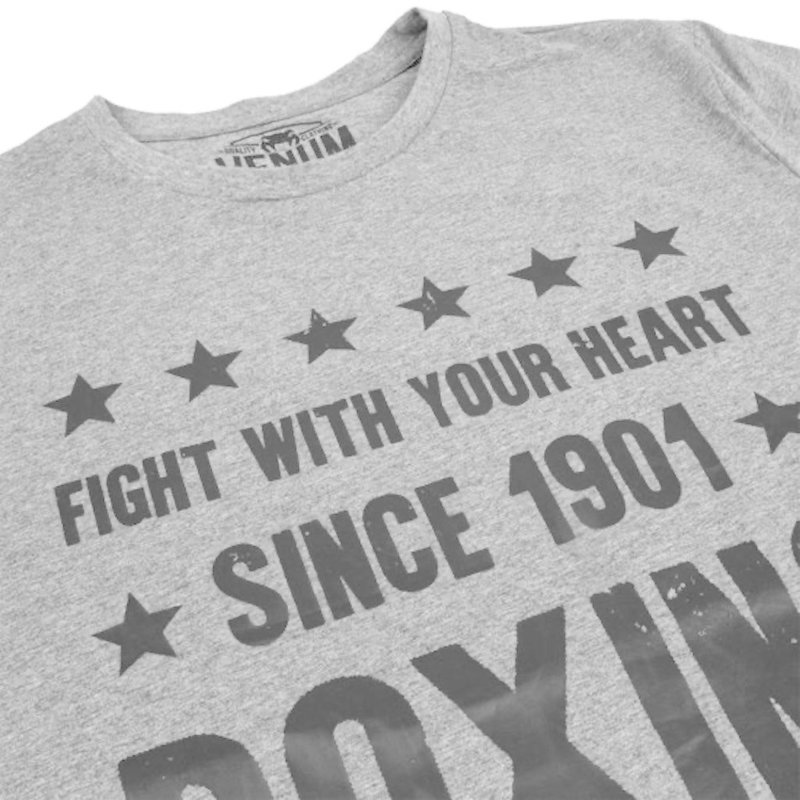 Venum Venum Kleidung Deutschland | Venum Boxing Origins T-Shirt Grau