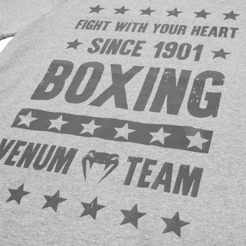 Venum Venum Europe Venum Boxing Origins T Shirt Grey