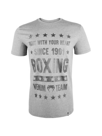 Venum Venum Boxing Origins T Shirt Grey