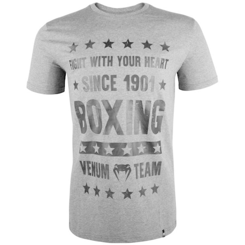 Venum Venum Europe Venum Boxing Origins T Shirt Grey